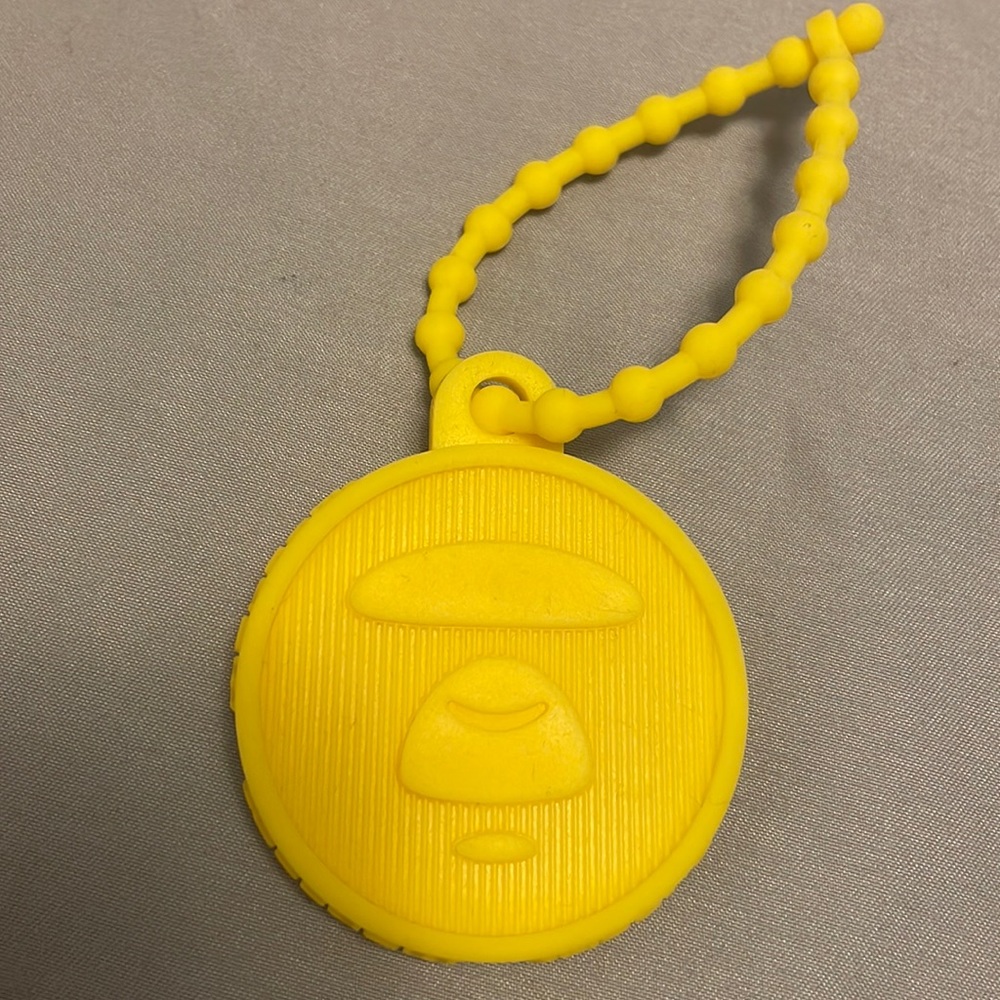 Authentic Bape Aape rubber keychain